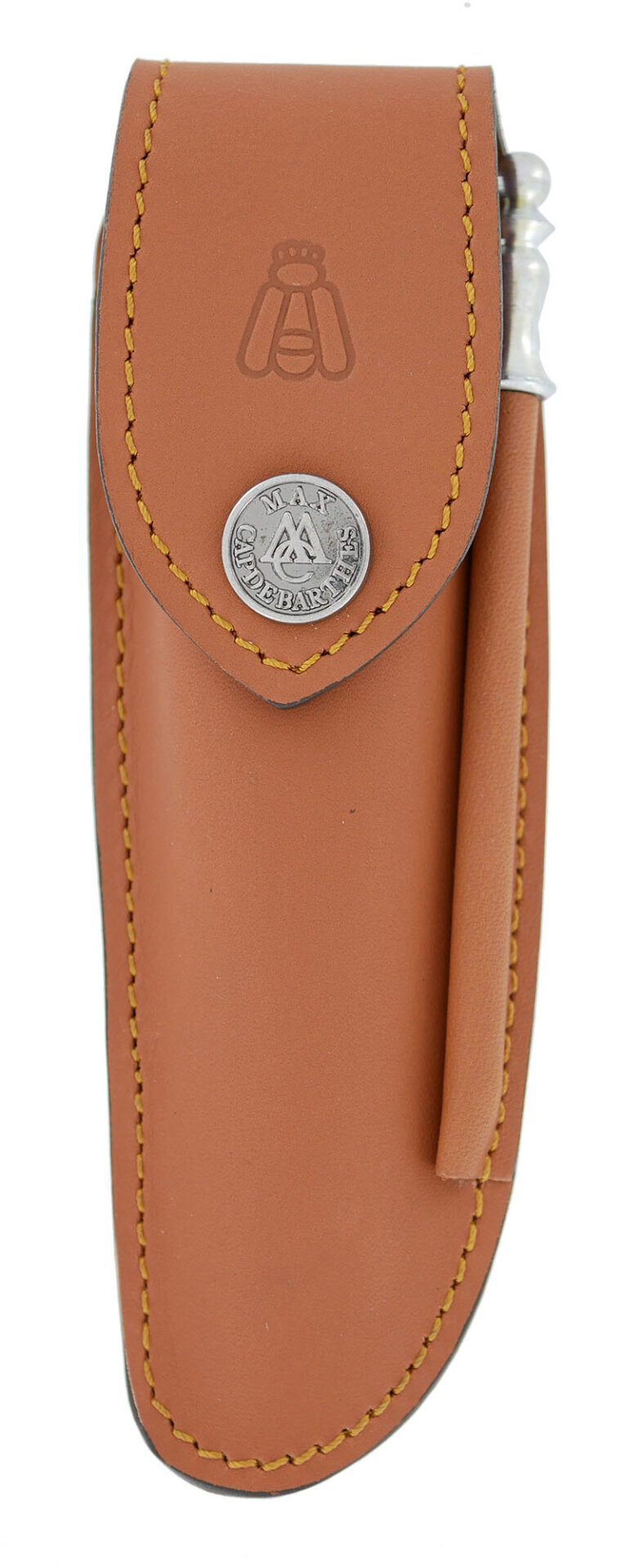 Etui Cuir Couteau Ceinture Laguiole Nature Fusil Maa Grand Modele Lgfgmm 01