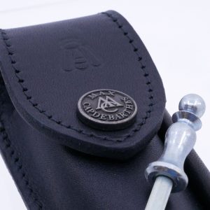 Etui Cuir Couteau Ceinture Laguiole Nature Fusil Noir Grand Modele Lgfgmn 03