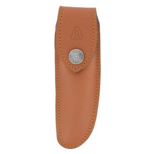Etui Cuir Couteau Ceinture Laguiole Nature Maya Grand Model 00