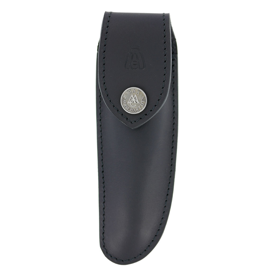 Etui Cuir Couteau Ceinture Laguiole Nature Noir Grand Model Lgngmn 00