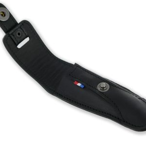 Etui Cuir Couteau Ceinture Laguiole Prestige Noir Lgp12m 02