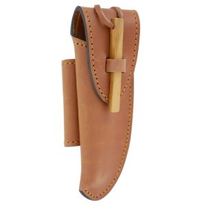 Etui Cuir Couteau Ceinture Laguiole Trappeur Maya 00