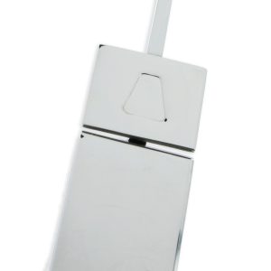 Forge De Laguiole Knife Furtivo Designer Ora Ito Black Acrylic Full Handle Cubic Shape 1 Piece Shiny Finish 11cm