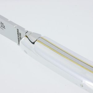 Forge De Laguiole Full Handle Aluminum Knife Designer Philippe Starck 1 Piece Glossy Finish 11cm