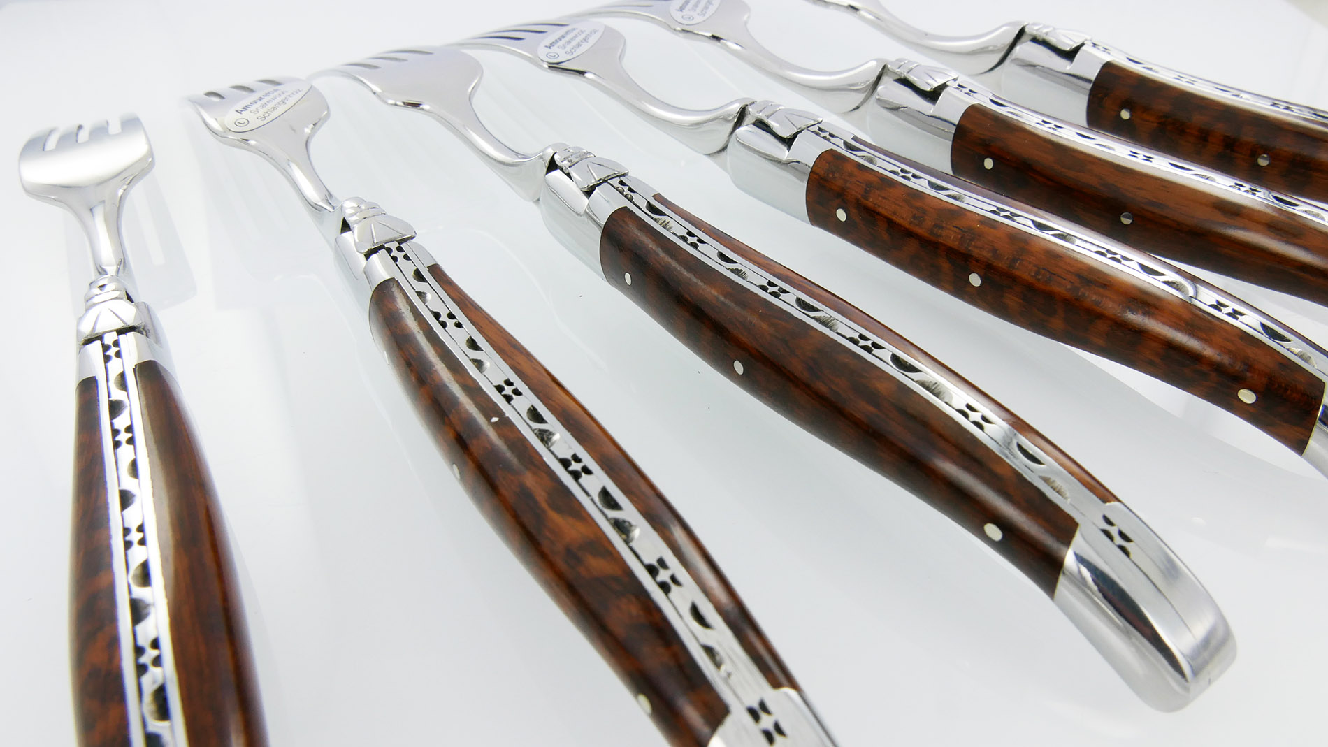 Fourchettes De Table Laguiole En Aubrac Amourette Set De 6 02
