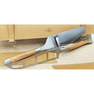 Cheese Server Forge De Laguiole Barthelemy Olive Wood 3 Pieces