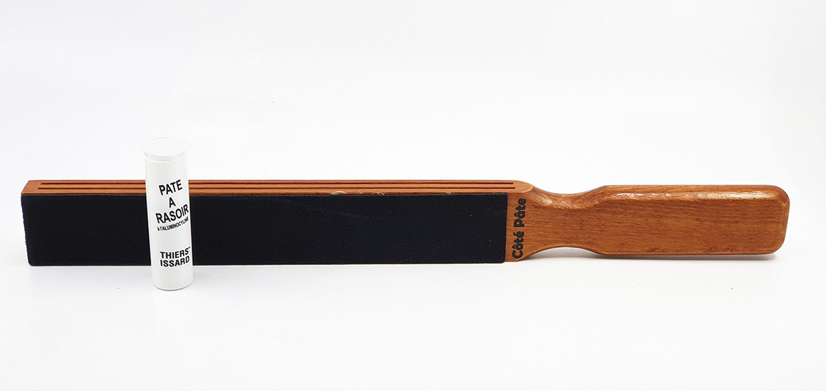 Kit Complet Thiers Issard Rasoir Droit Acrylique Blanc 8 Pieces 04