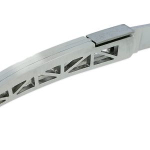 Laguiole En Aubrac Knife Origin Golden Gate Brushed Stainless Steel San Francisco Collection