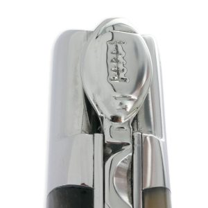 Laguiole En Aubrac Knife 1 Piece 12 Cm Horn Tip Handle Rugby Ball 2 Shiny Stainless Steel Bolsters