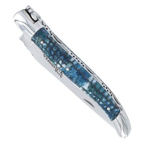 Laguiole En Aubrac Knife 1 Piece 12 Cm Paperwave Handle Shiny Stainless Steel