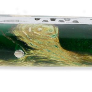 Laguiole En Aubrac Knife 1 Piece Green Cactus Handle 2 Bolsters Shiny Stainless Steel 10 Cm