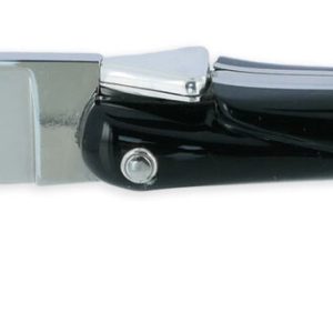 Couteau Laguiole En Aubrac Origine Concorde Anniversaire 1 Mitre Corian Noir Finition Brillante 05