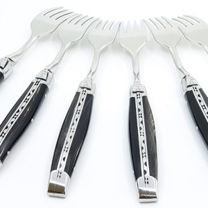 Laguiole En Aubrac Table Forks Dessert Or Salad Buffalo Set Of 6
