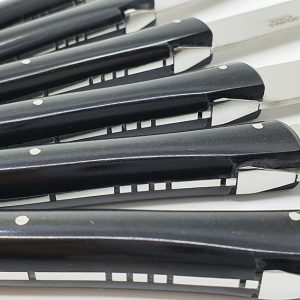 Laguiole En Aubrac Table Knives Le Quotidien Paperstone Handles Set De 6