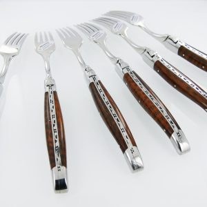 Laguiole En Aubrac Table Forks Amourette Set Of 6