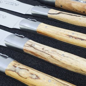 Laguiole En Aubrac Table Knives Aubrac Wood Set Of 6