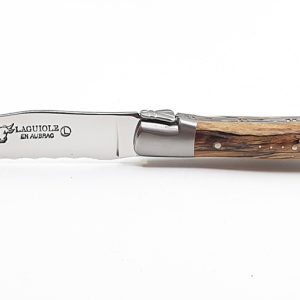 Laguiole En Aubrac Table Knives Steak Serrated Aubrac Wood Set Of 6
