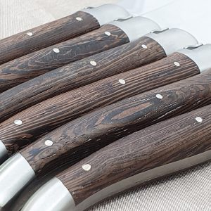 Laguiole En Aubrac Table Knives Wenge Set Of 6