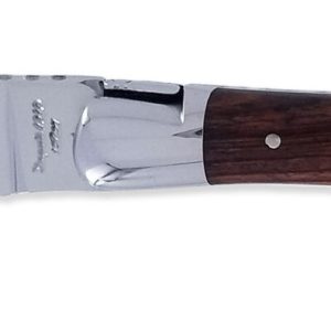 Laguiole Yesterday Knife Violet Wood Handle 1 Piece 12cm 1 Shiny Stainless Steel Bolster