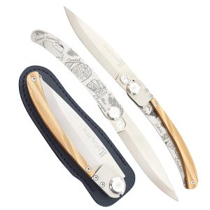 Le Coq Francais Knife Cheese With Olivewood Handle