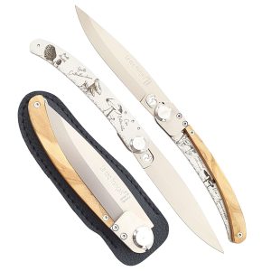 Couteau Pliant Le Coq Francais Champignons 00