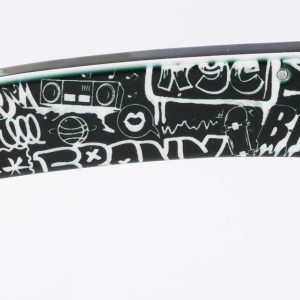 Le Coq Francais Knife Pop Art Black And White Street Art New York