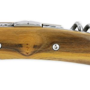 Le Thiers Chambriard Trapper Grand Cru Knife Pistachio Handle With Corkscrew 12cm
