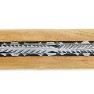 Couteau Le Thiers Laguiole Arbalete Plein Manche En Genevrier Tres Petit Couteau 8 Cm 02