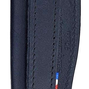 Etui Cuir Couteau Ceinture Laguiole Perou Fusil Noir Grand Modele 01