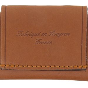 Leather Pouch Belt Knife Laguiole Pressure Provencal Maya