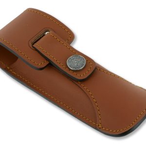 Leather Case Laguiole Belt Knife Prestige Hunting Maya