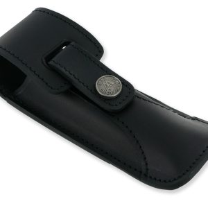 Leather Case Laguiole Belt Knife Prestige Hunting Black