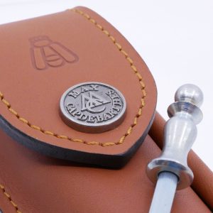 Leather Case Laguiole Nature Belt Knife Maya Rifle Large Model