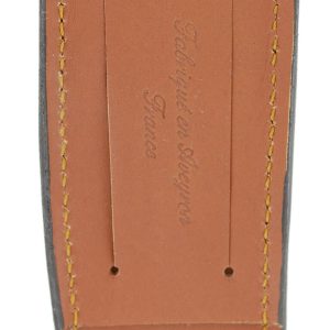 Etui Cuir Couteau Ceinture Laguiole Nature Maya Grand Model 01