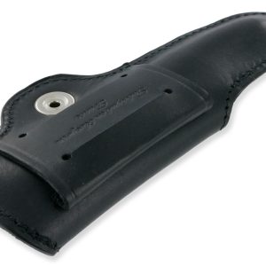 Leather Sheath Laguiole Evasion Black Belt Knife