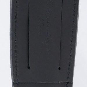 Leather Case Laguiole Nature Belt Knife Black Large Model