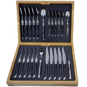 Menagere Laguiole En Aubrac En Buffle 24 Pieces 00
