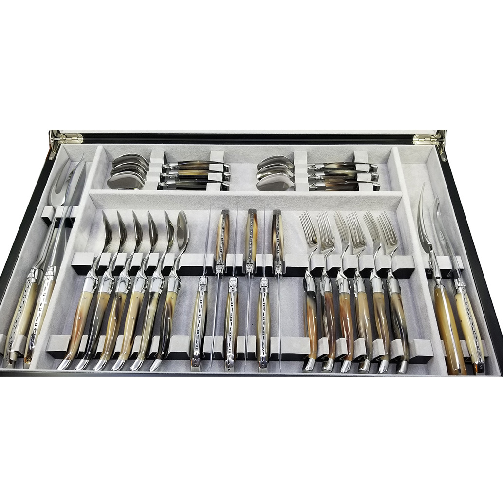 Menagere Lea 28 Pieces Pointe De Corne 01