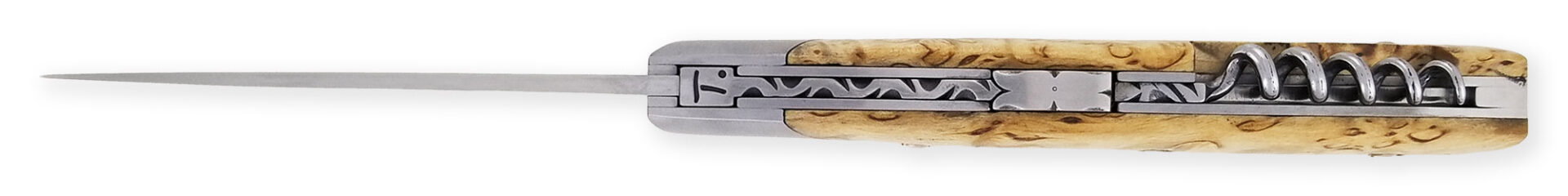 Knife Trapper Le Thiers Chambriard Grand Cru Norwegian Birch Handle 12cm