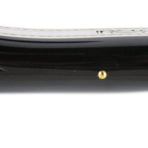 Prestige Forge De Laguiole Rambaud Knife Handle In Black Horn Triple Plates 1 Back Stainless Steel Bolster