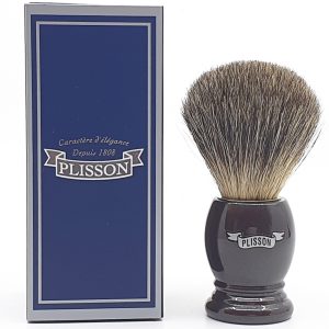 Blaireau Plisson Gamme Essentiel Access Marron Nacre 01