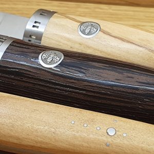 Set De 3 Couteaux De Cuisine Gourmet Laguiole En Aubrac Bois Mixtes 02