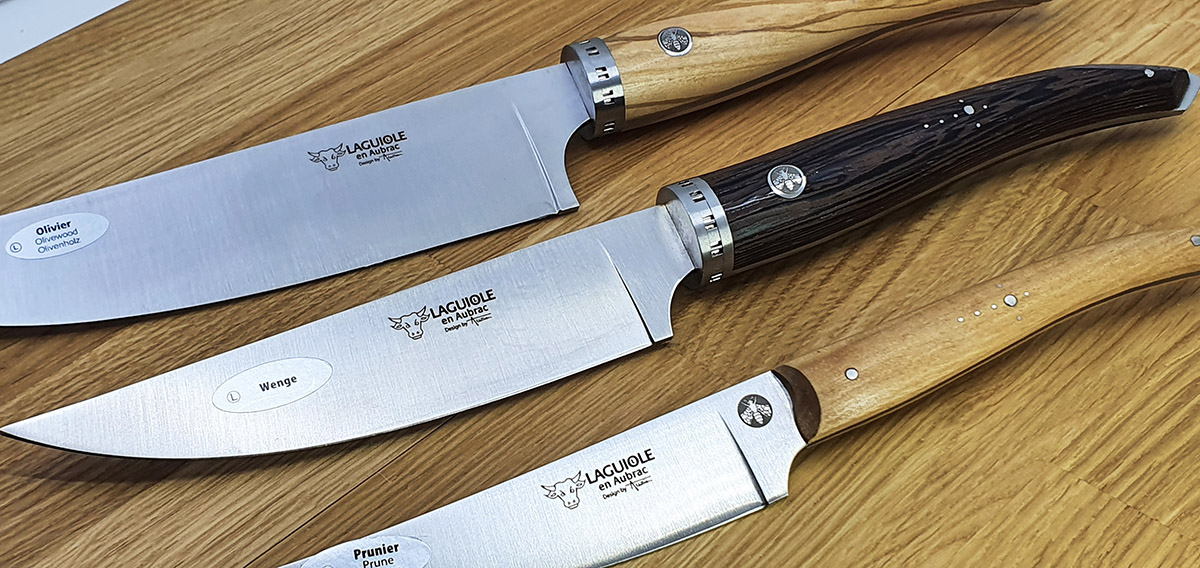 Set De 3 Couteaux De Cuisine Gourmet Laguiole En Aubrac Bois Mixtes 05