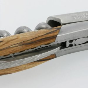 Sommelier Laguiole En Aubrac Ressort And Hancarved Plates With Prestige Fly Aubrac Wood