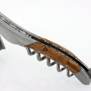 Sommelier Laguiole En Aubrac Ressort And Hancarved Plates With Prestige Fly Olivewood