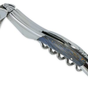 Sommelier Laguiole En Aubrac En Hetre Stabilise Bleu 02