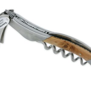 Sommelier Laguiole En Aubrac Ressort Et Platines Guilloches Mouche Prestige Genevrier Num 6 02