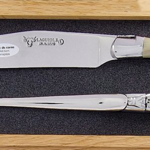 Game Server Laguiole En Aubrac Horn Tip 2 Pieces