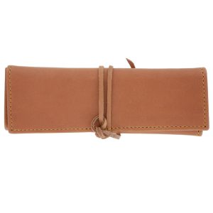 Trousse Couteau Laguiole Cuir Lacet Lesparros Maya 00