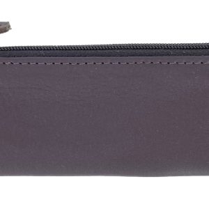 Trousse Cuir Zip Laguiole En Aubrac Pour Couteaux Ou Sommeliers Marron Troussem 01